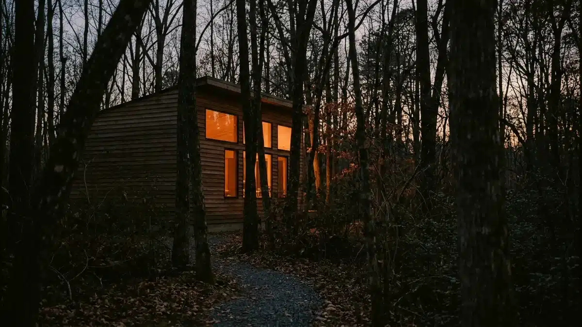Secluded VA cabin rentals near Front Royal with private forest setting